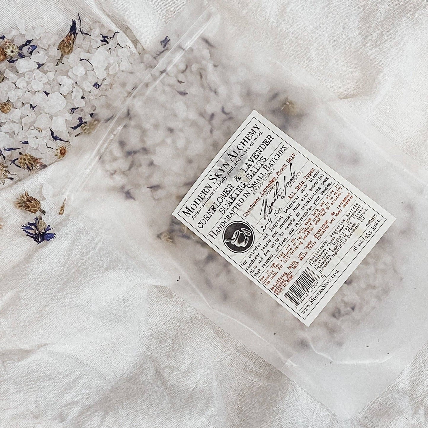 Cornflower & Lavender Soak