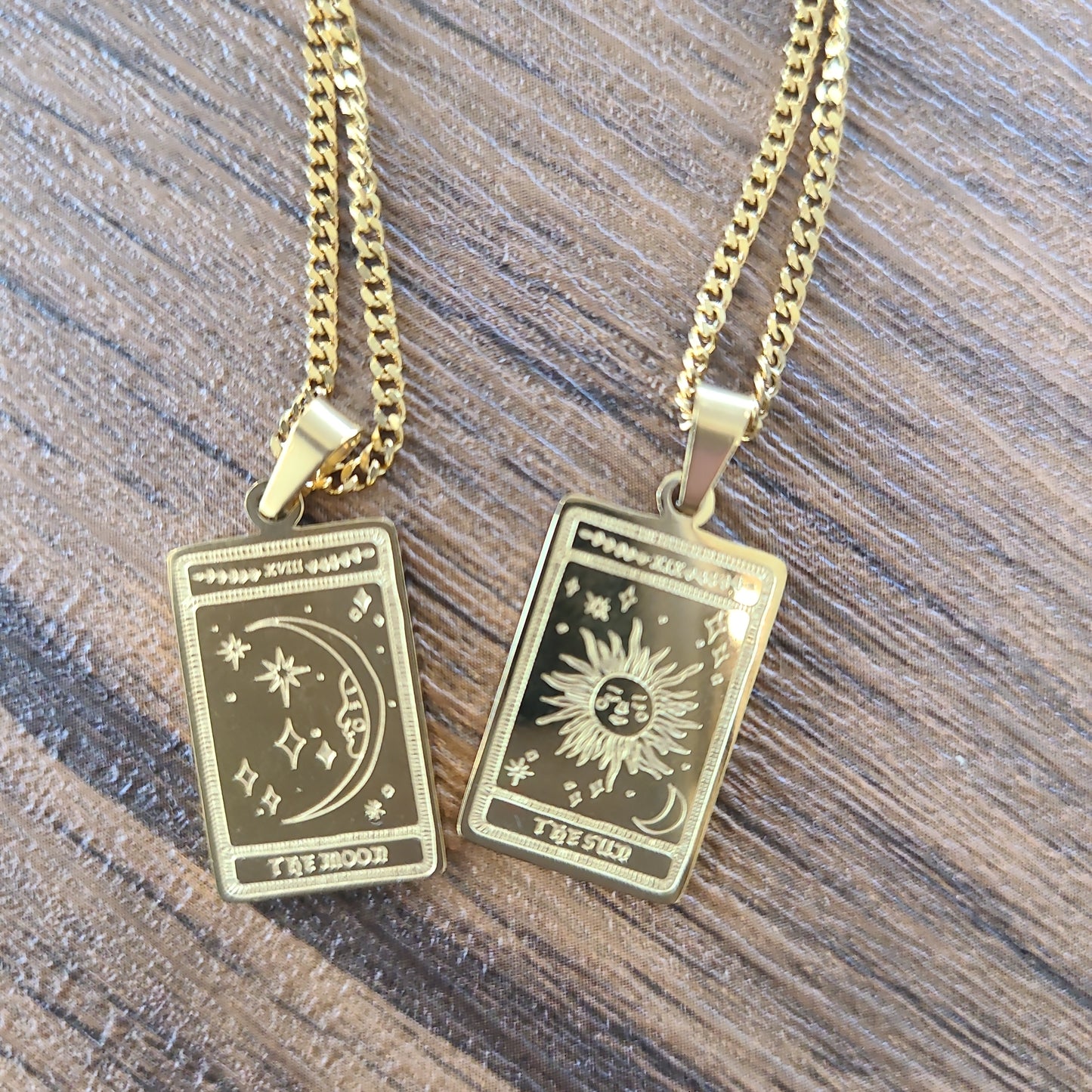 Gold Tarot Necklace