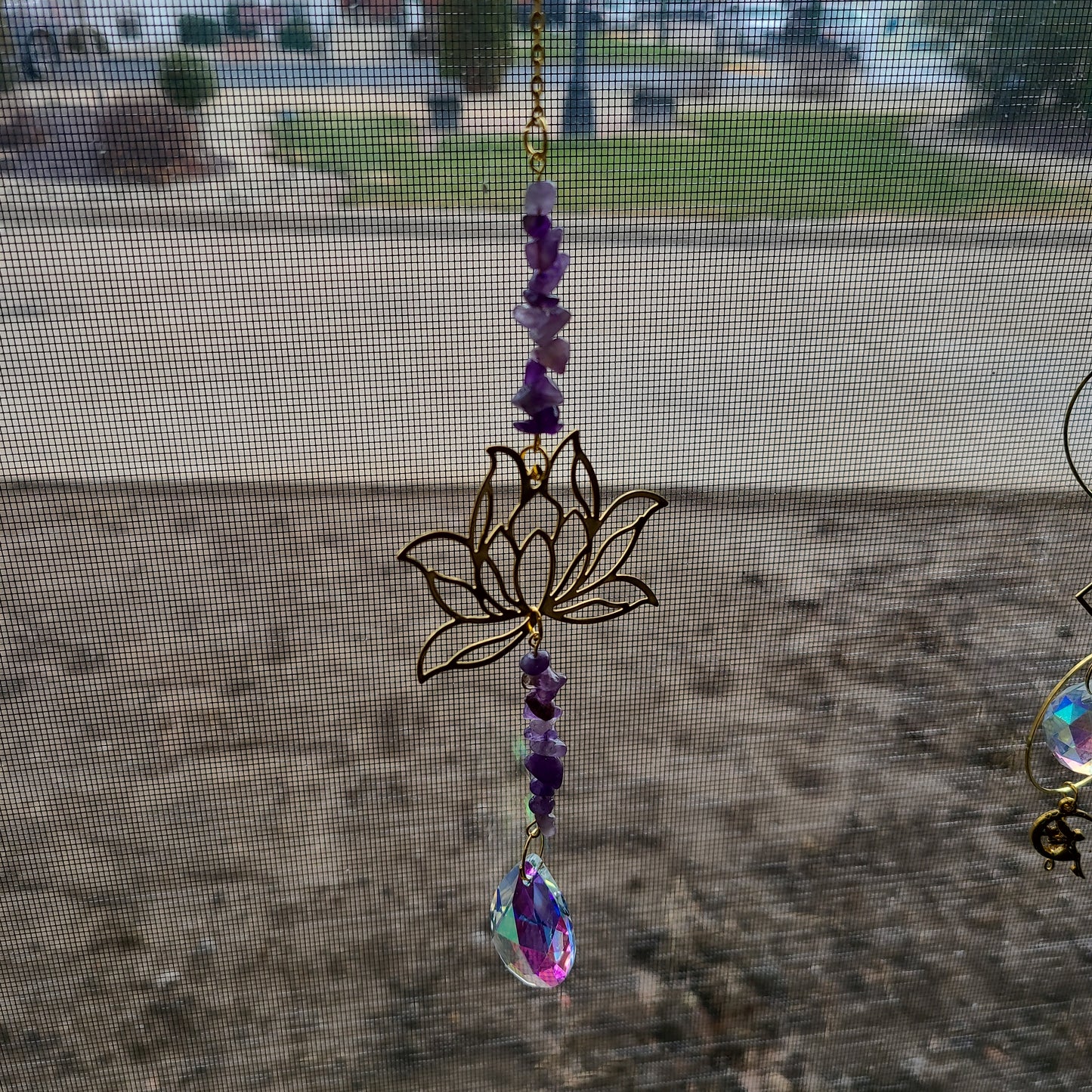 Lotus Flower Suncatcher