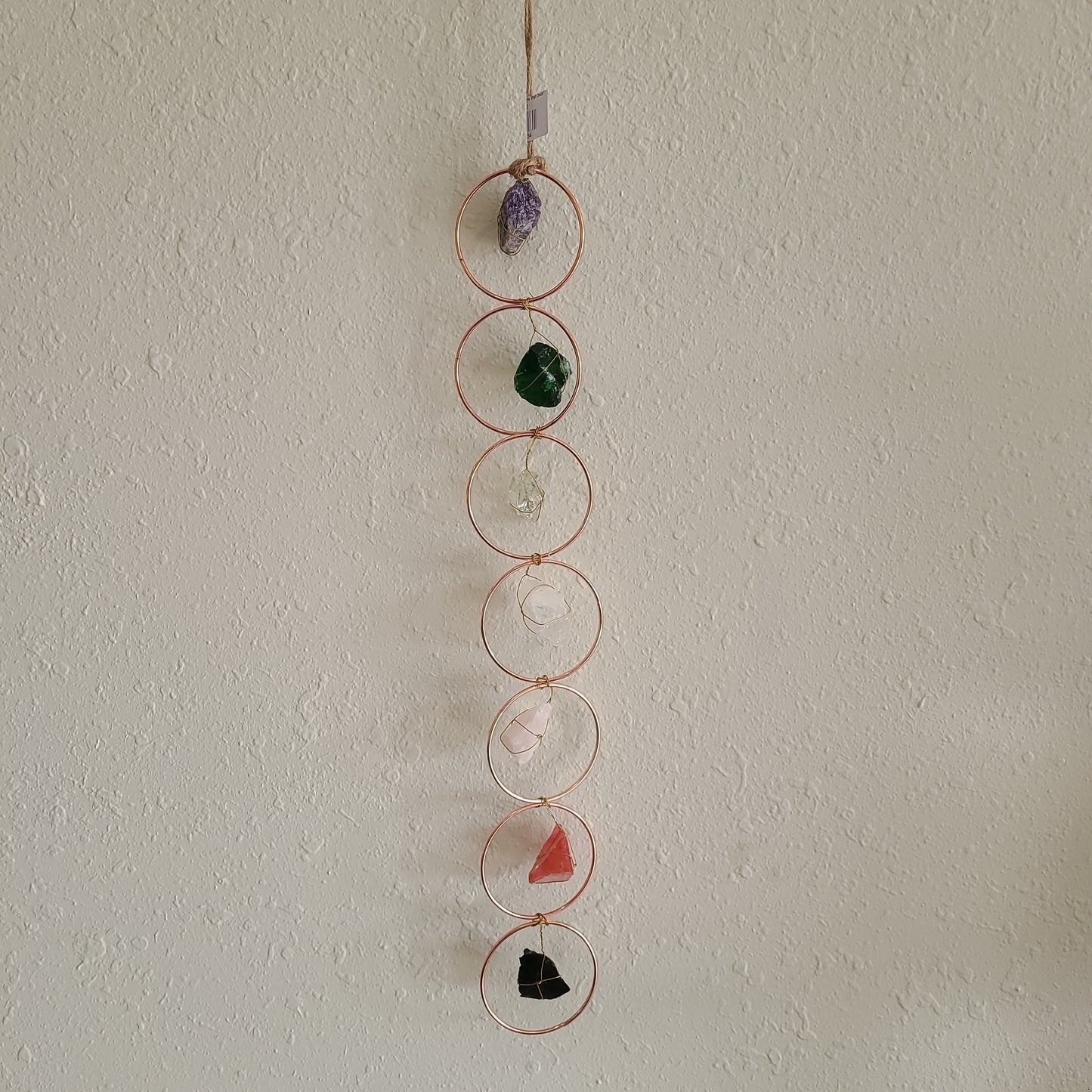 Raw Crystal Gemstone Wall Decor