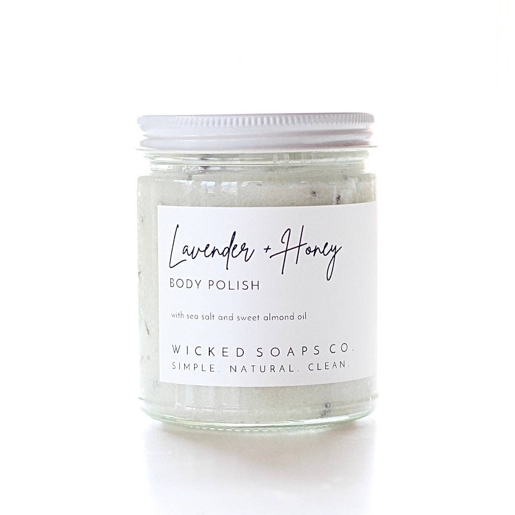 Lavender + Honey Body Polish