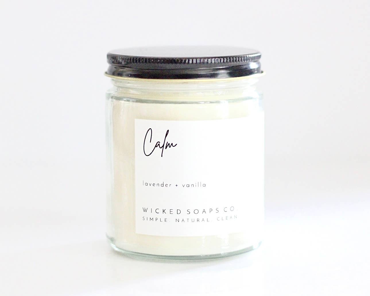 Calm Minimalist Soy Candle