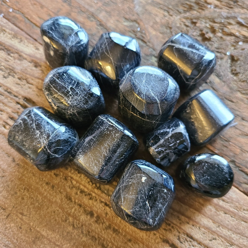 Black Tourmaline Tumbled Stone