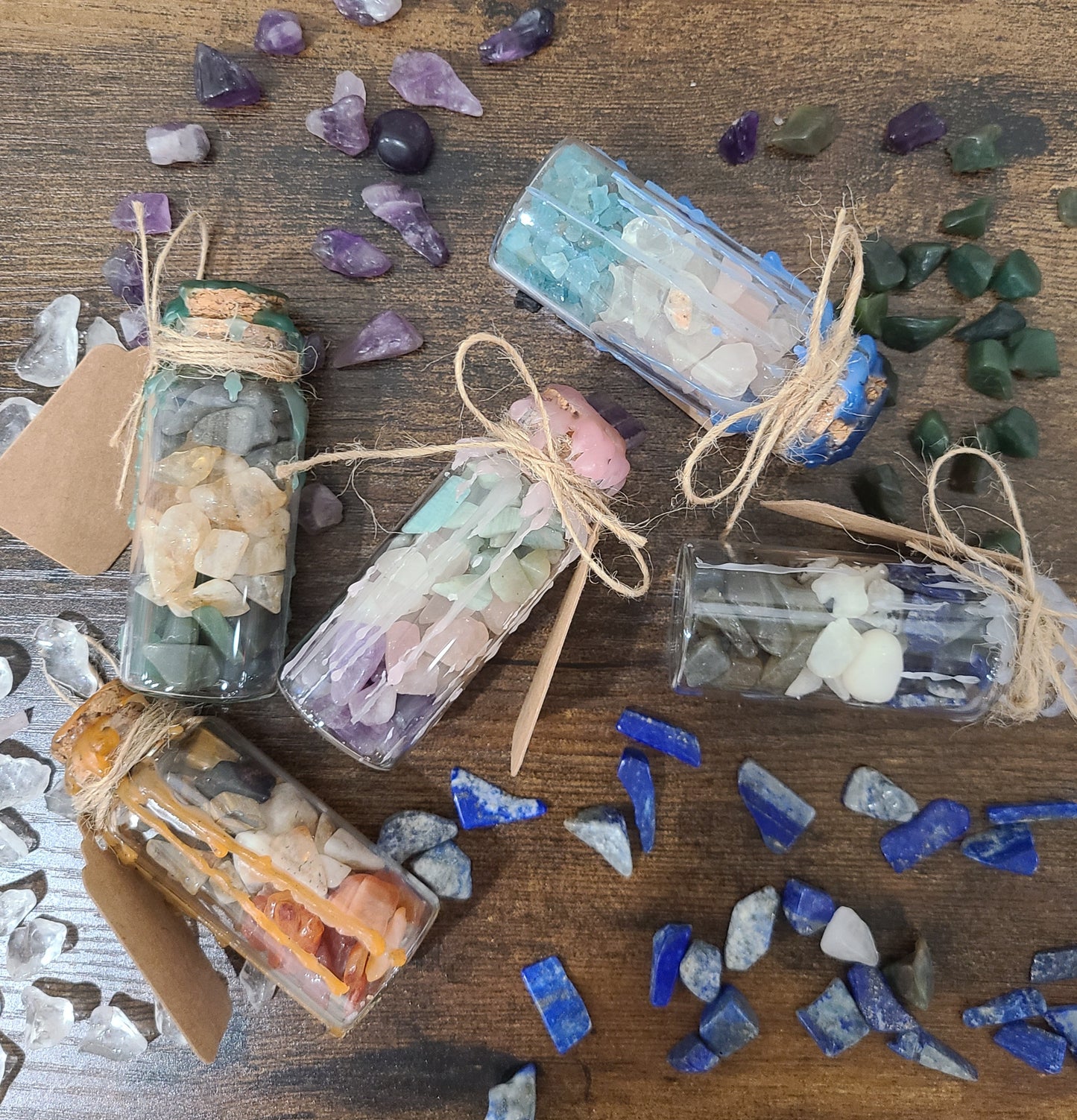Intention Crystal Jar