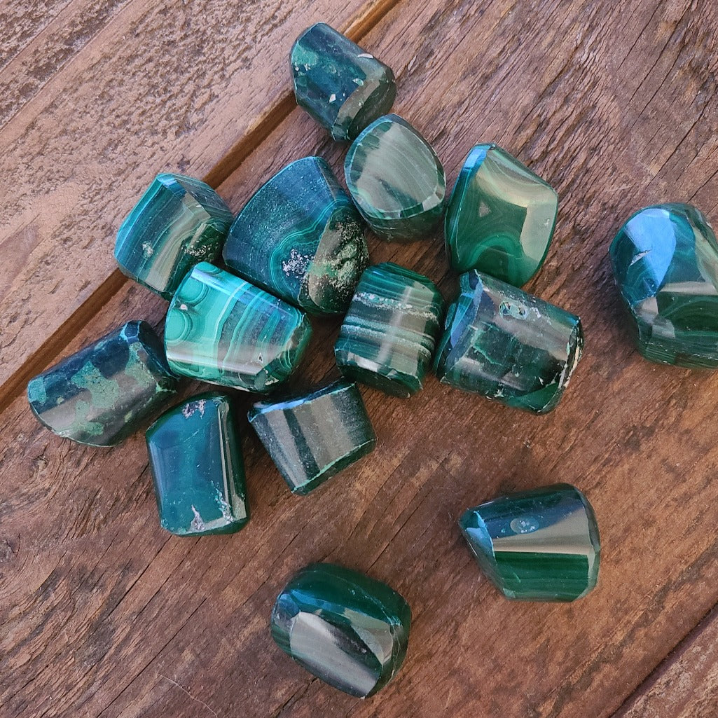 Malachite Tumbled Stone