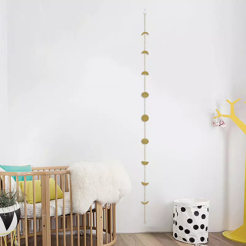 Metal Moon Phases Wall Decor