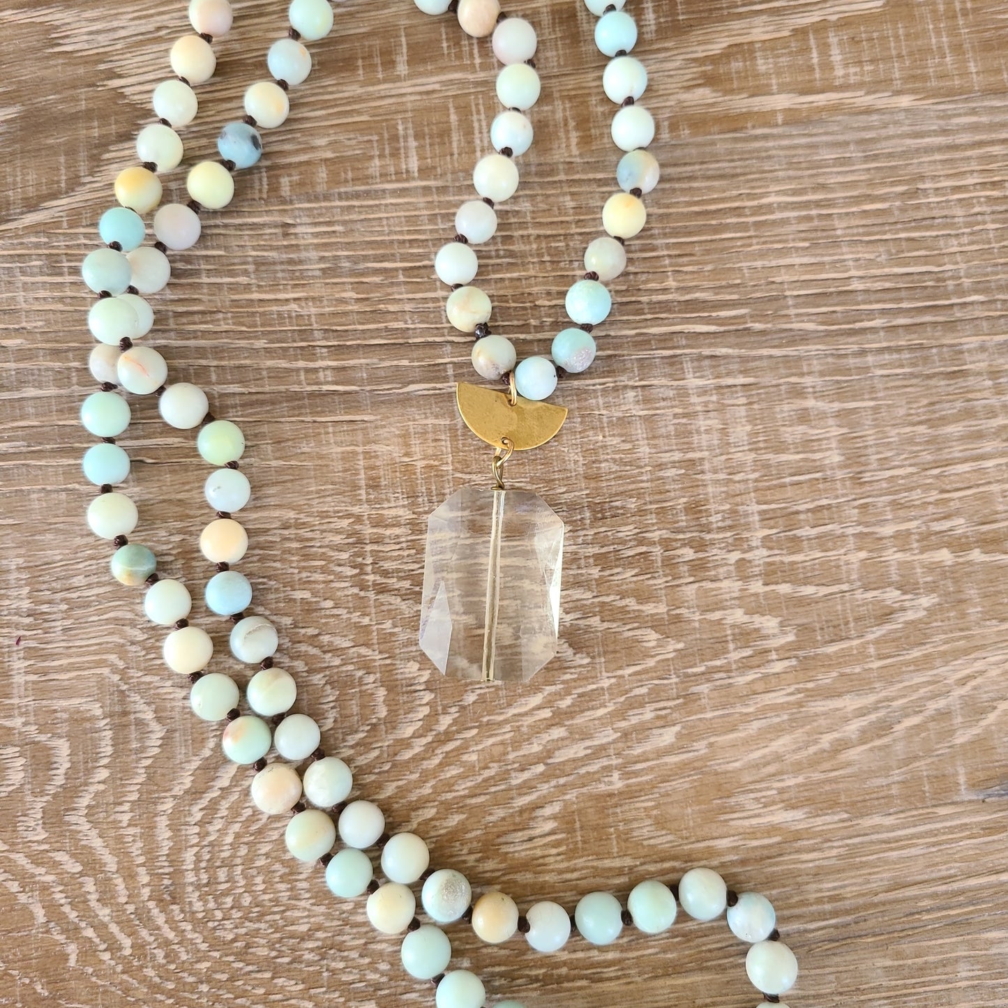 Amazonite Beaded Necklace