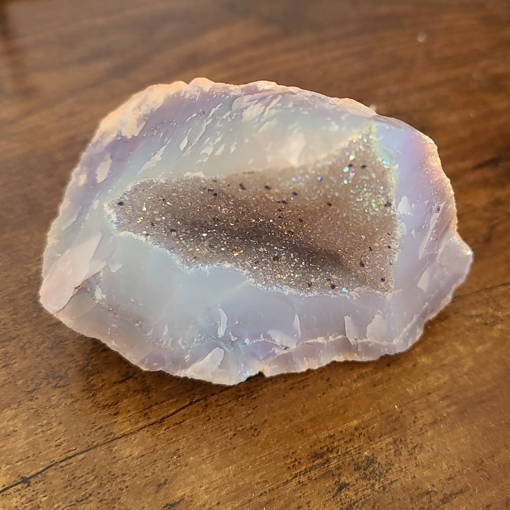 Aura Amethyst Geode