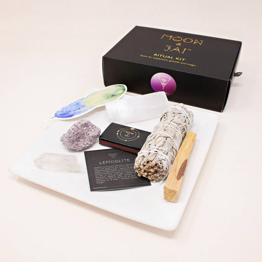 Release Ritual Kit with Lepidolite