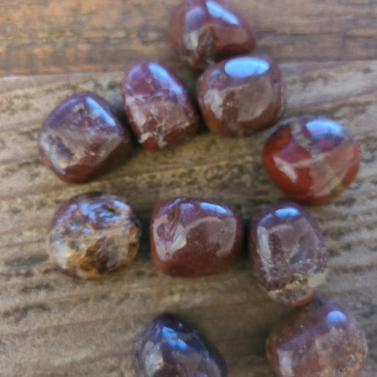 Brecciated Jasper Tumbled Stone