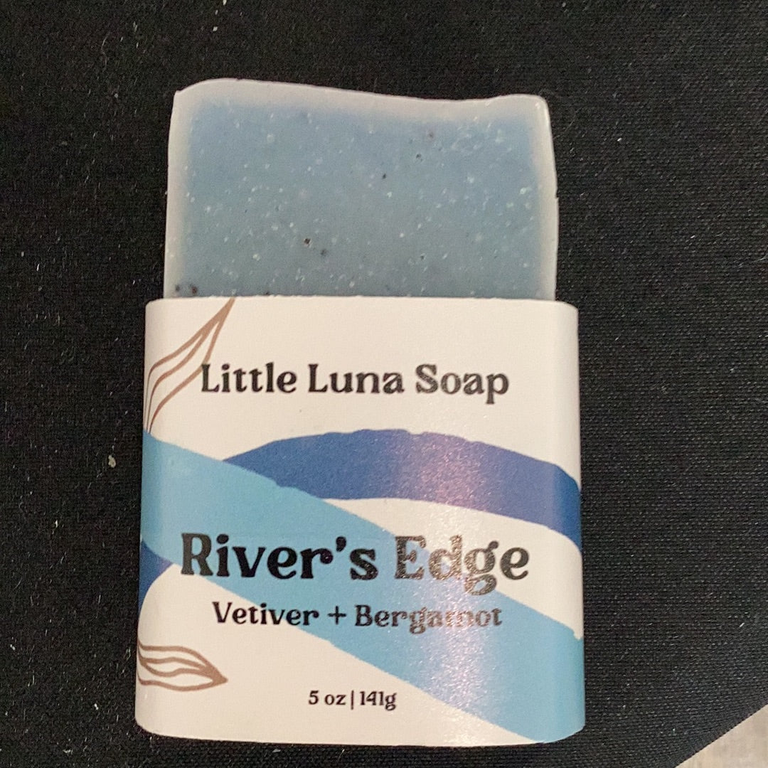 River's Edge Vetiver + Bergamot Soap